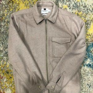 Topman Beige Overshirt